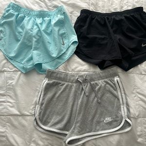 Nike Athletic Shorts 3 pairs size medium